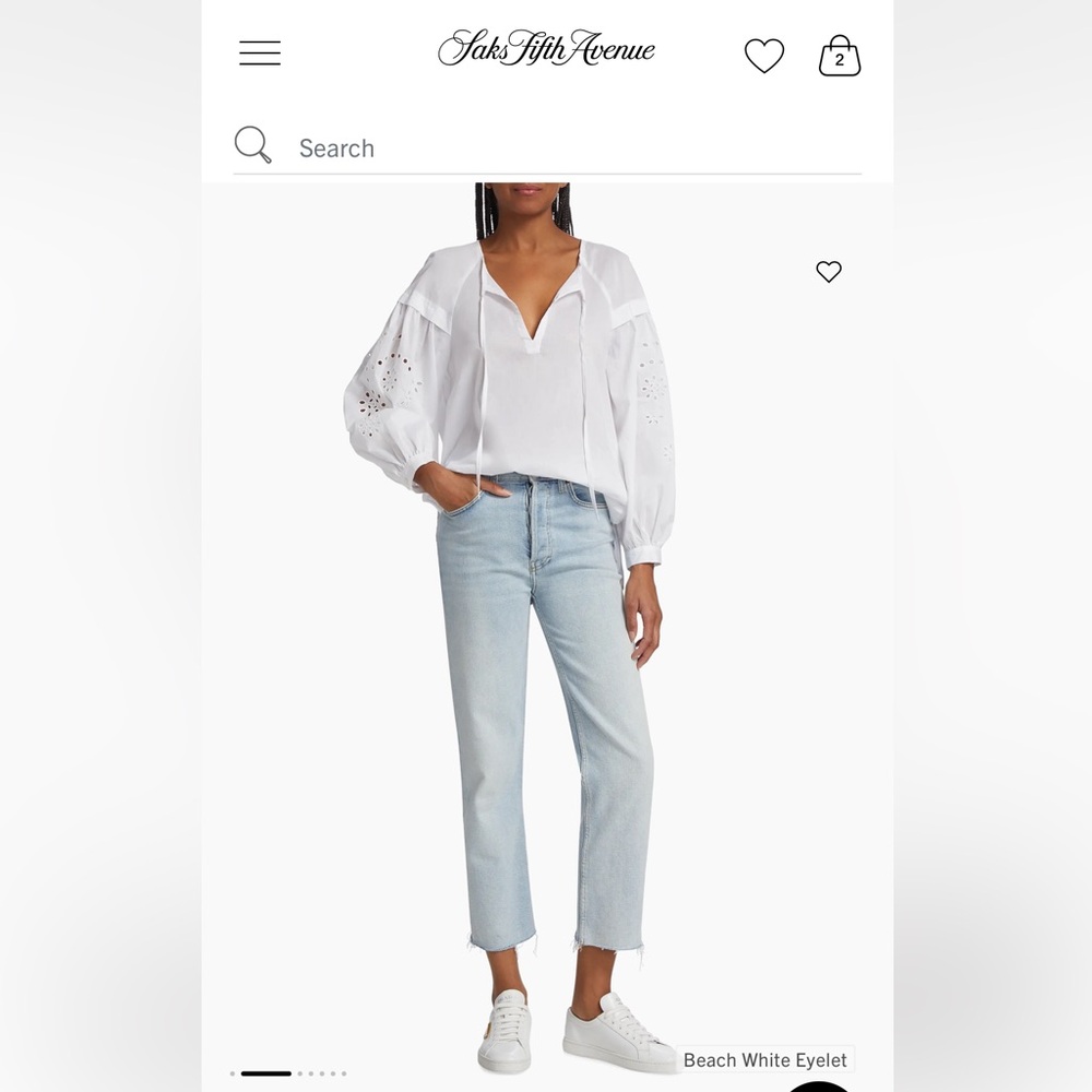 Rails blouse